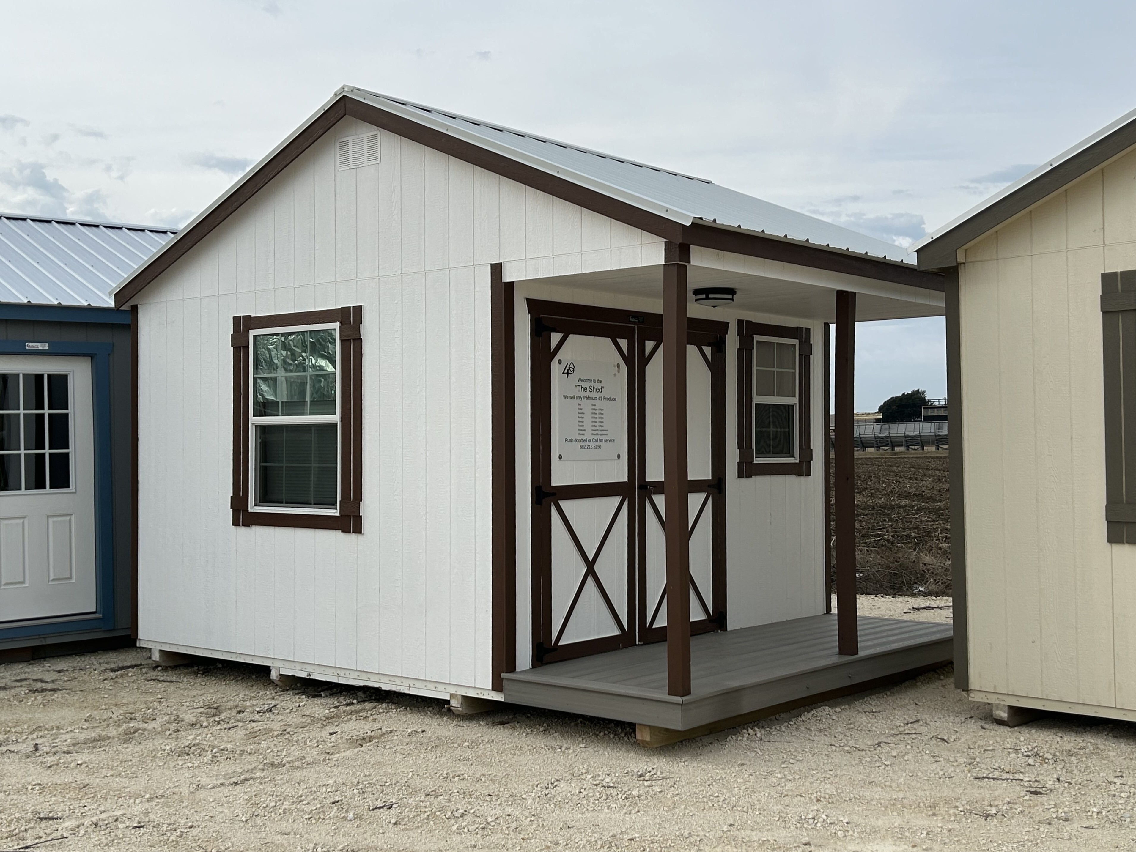 16x12 Elite Garden Shed #6771