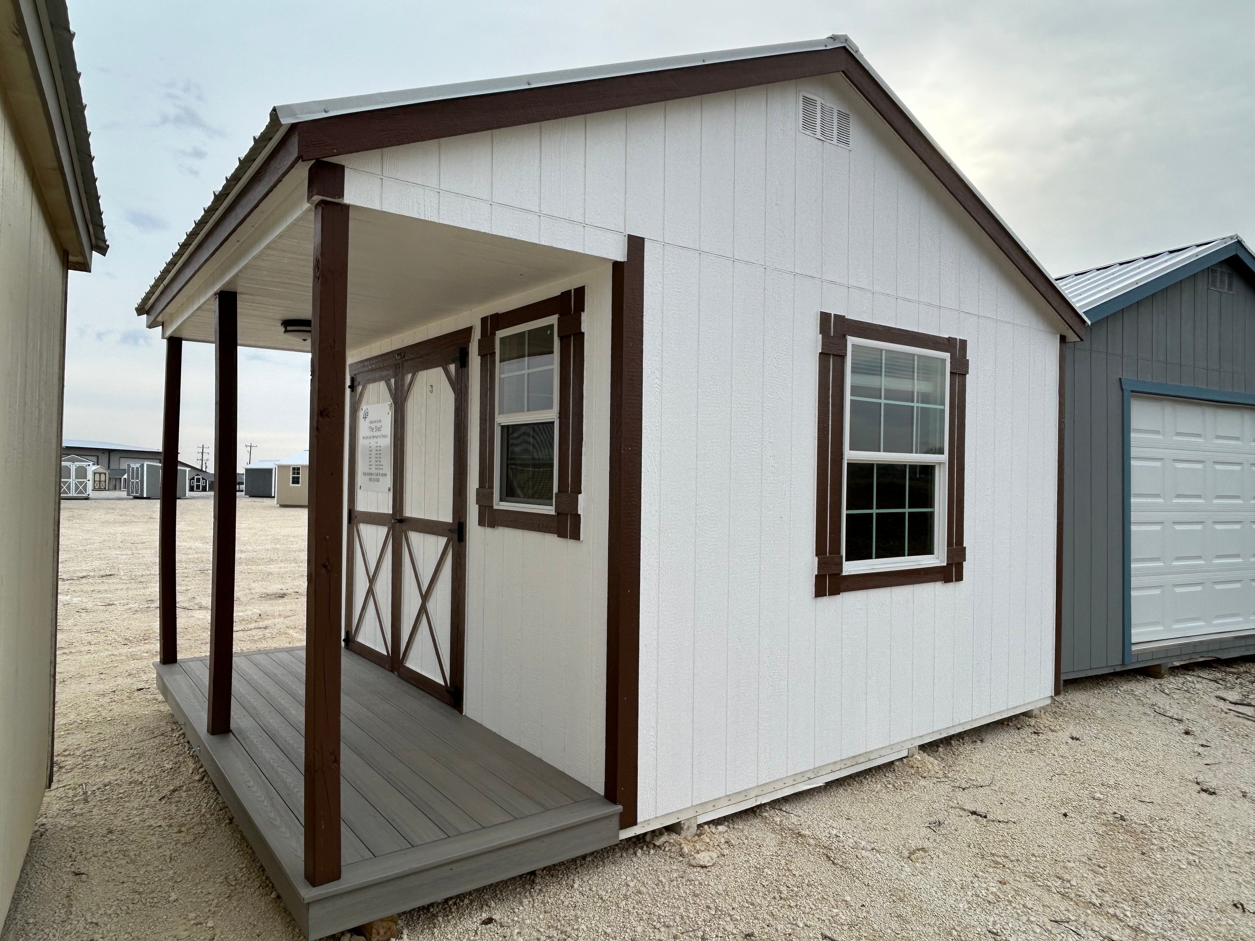 16x12 Elite Garden Shed #6771