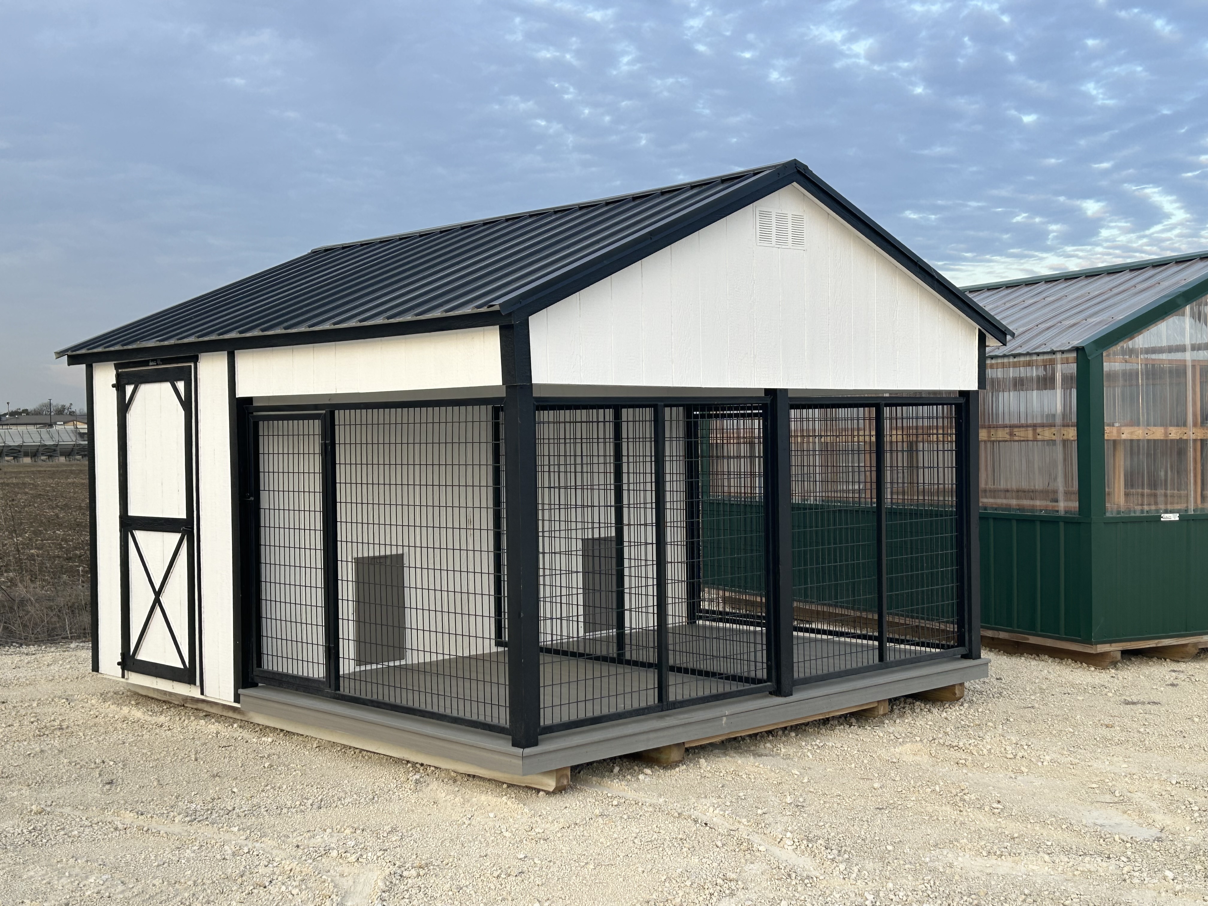 12x14 Double Dog Kennel #6919
