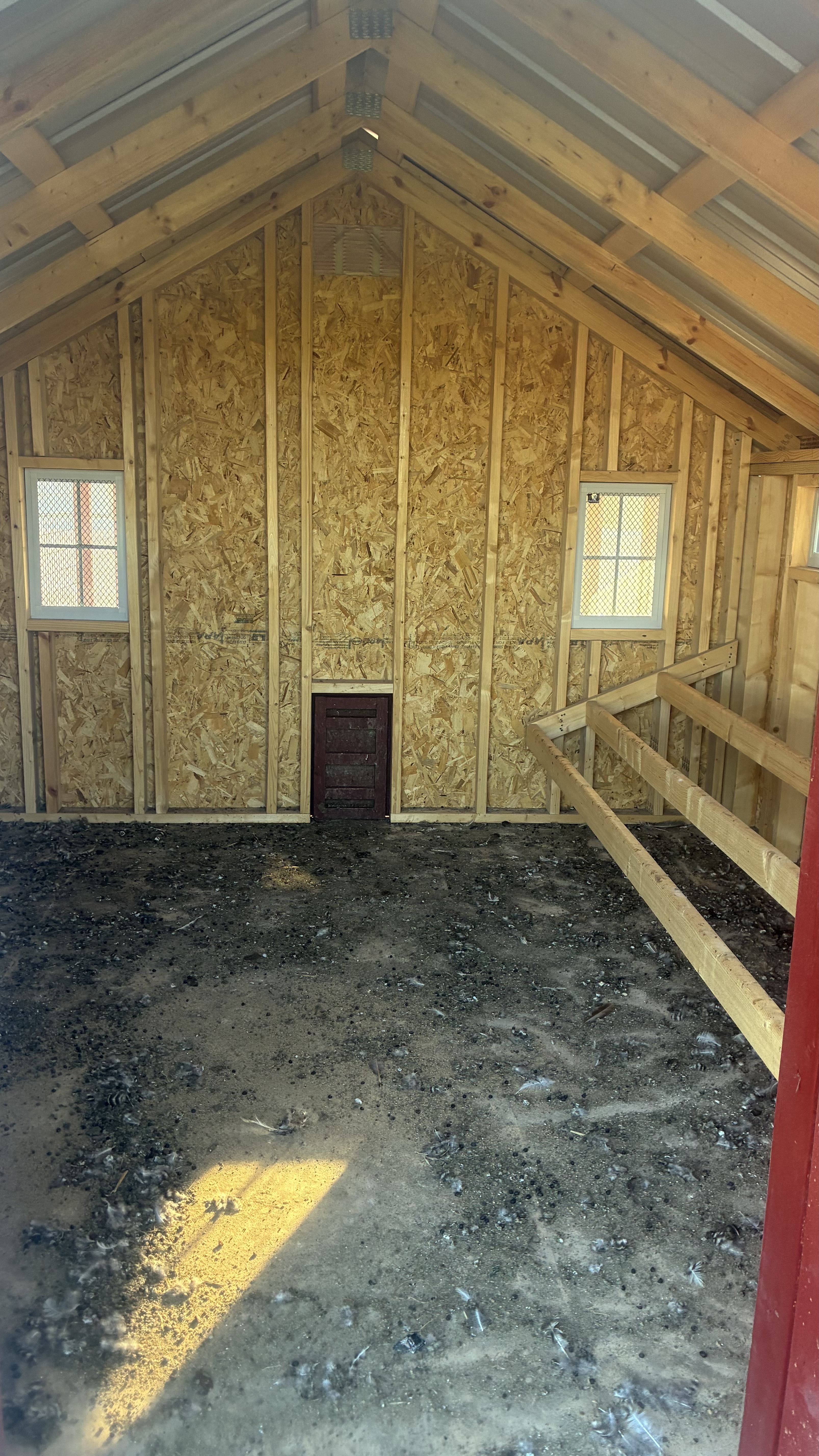 10x30 Chicken Coop #7012