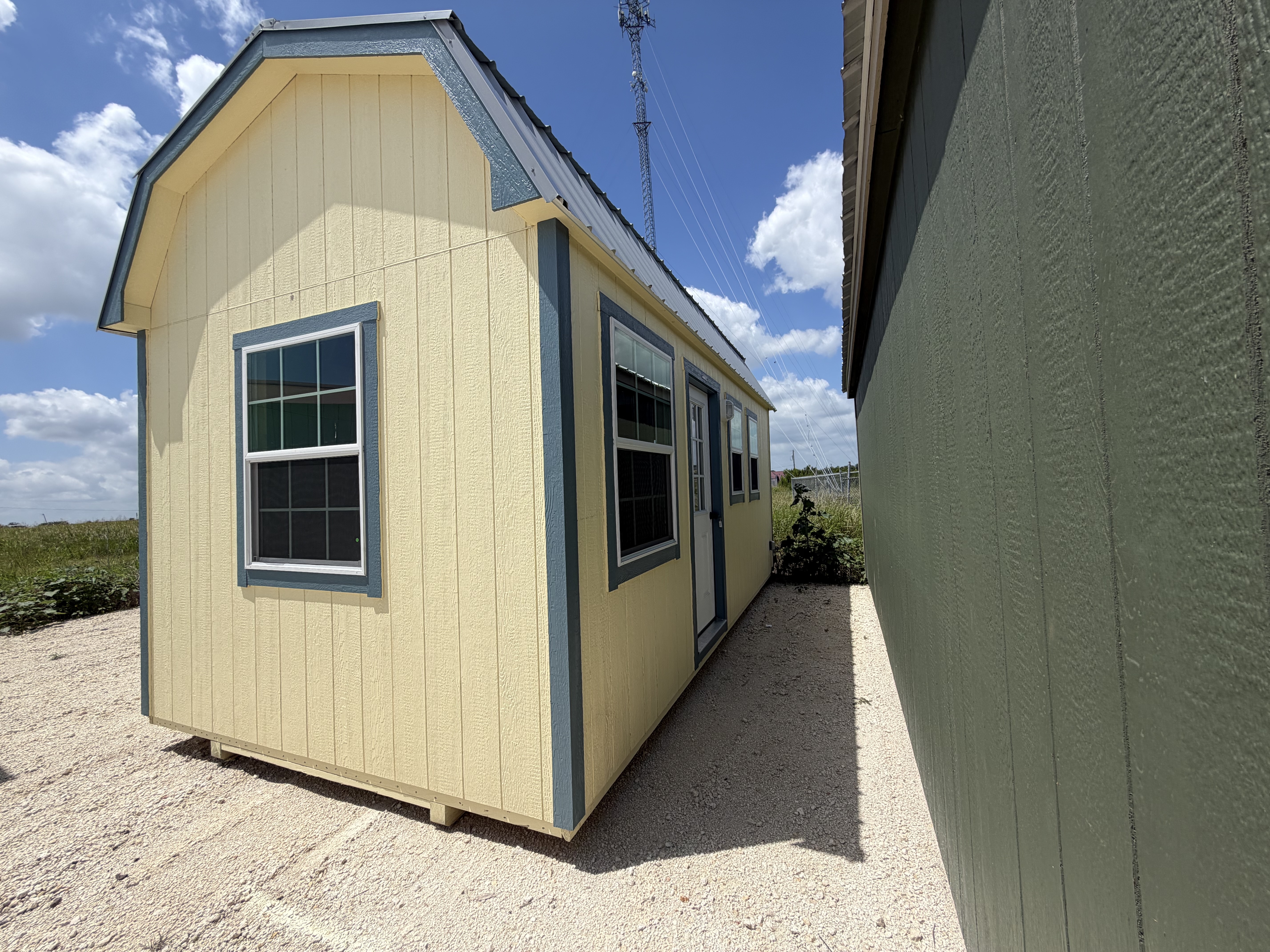 10x20 Lofted Cabin Shell #8140