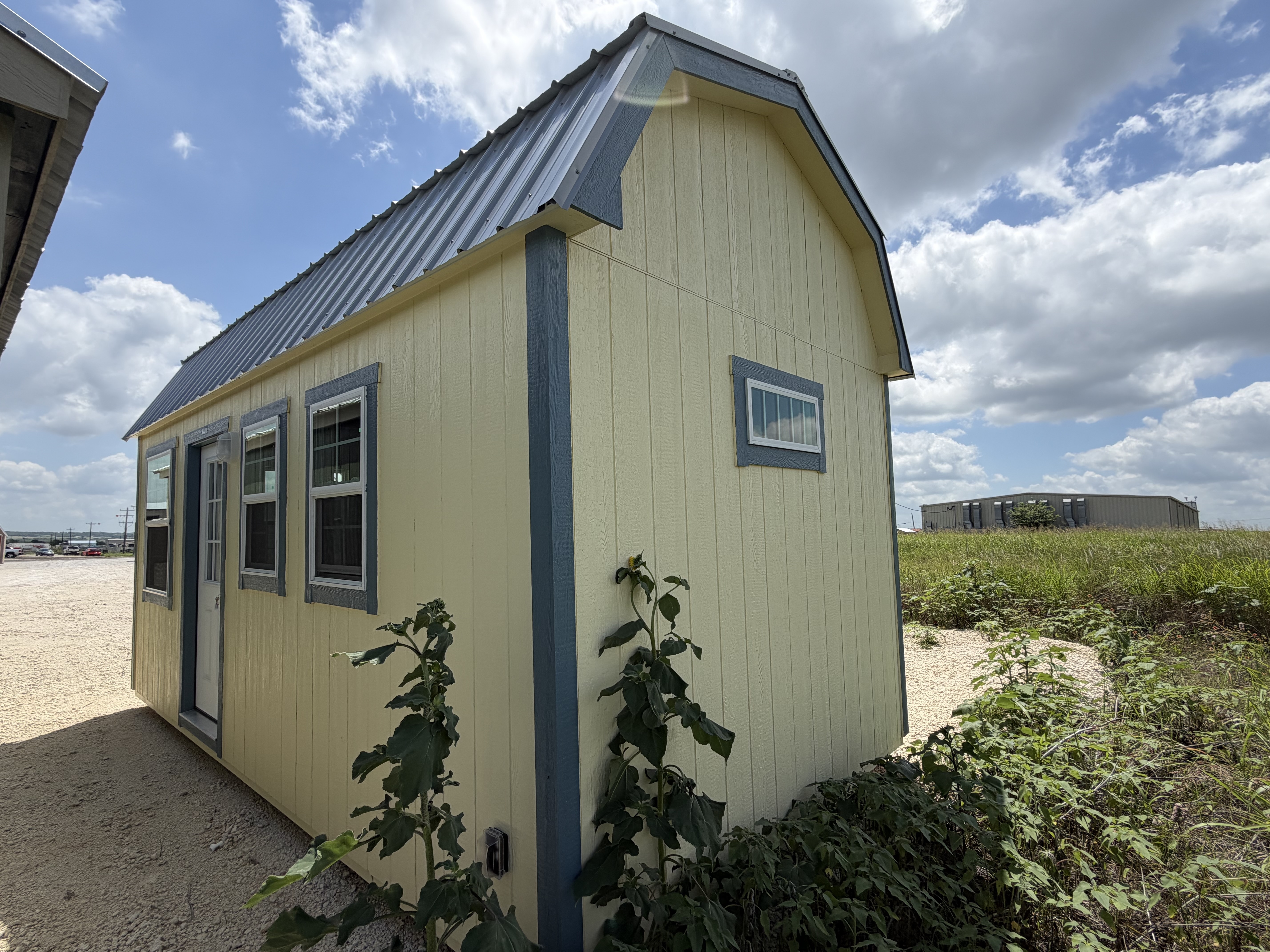 10x20 Lofted Cabin Shell #8140