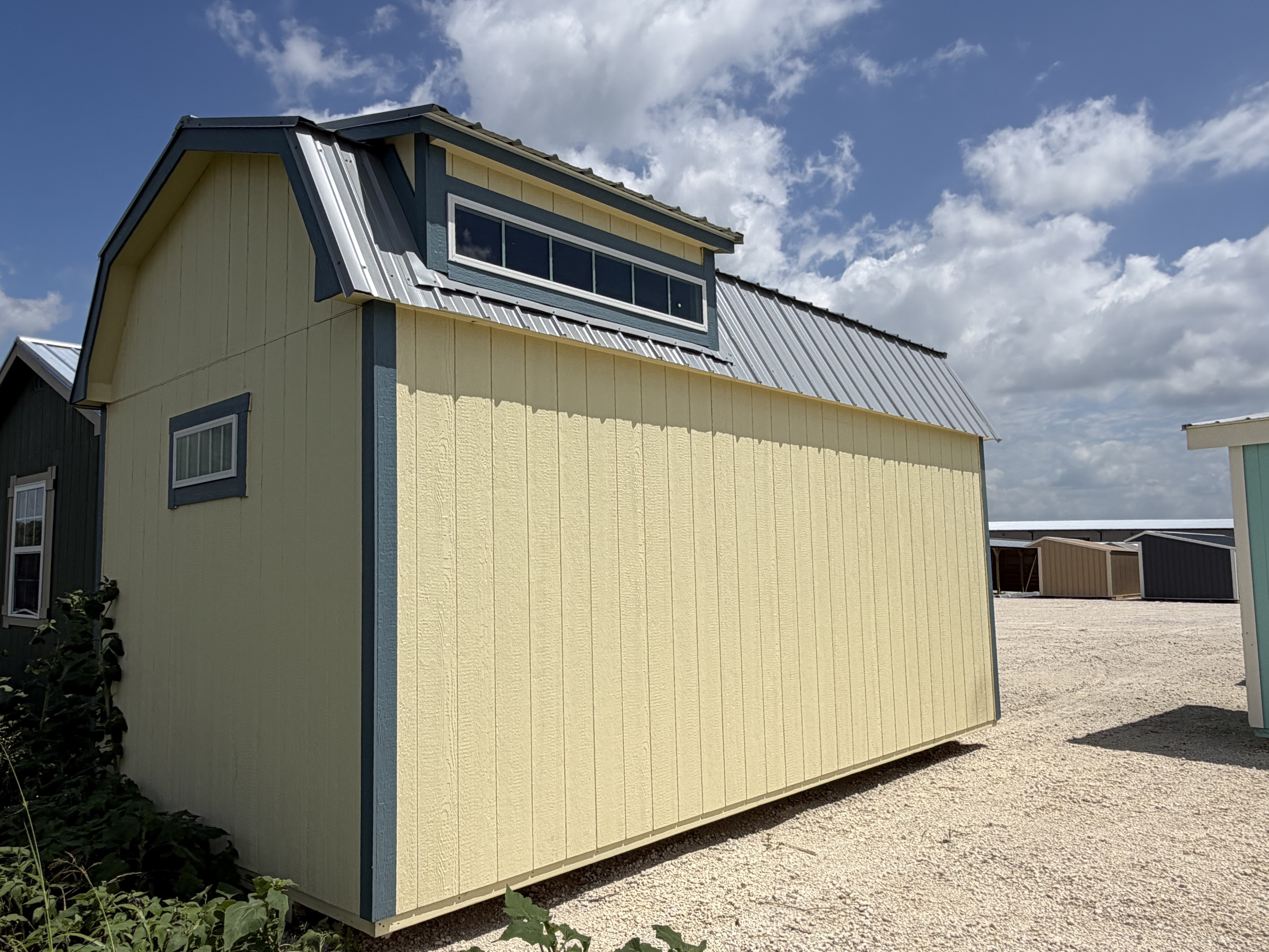 10x20 Lofted Cabin Shell #8140