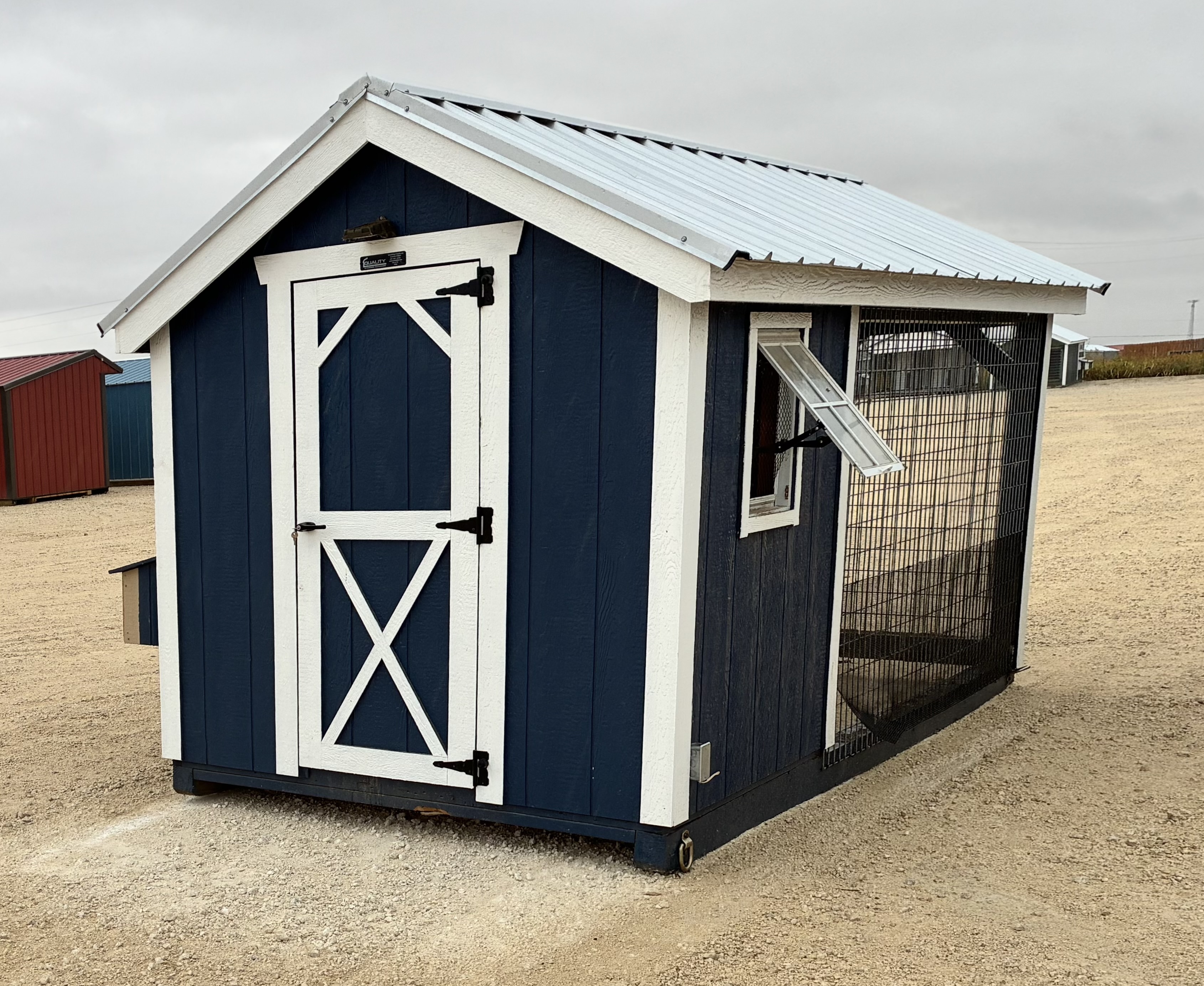 6x12 Chicken Coop #7346