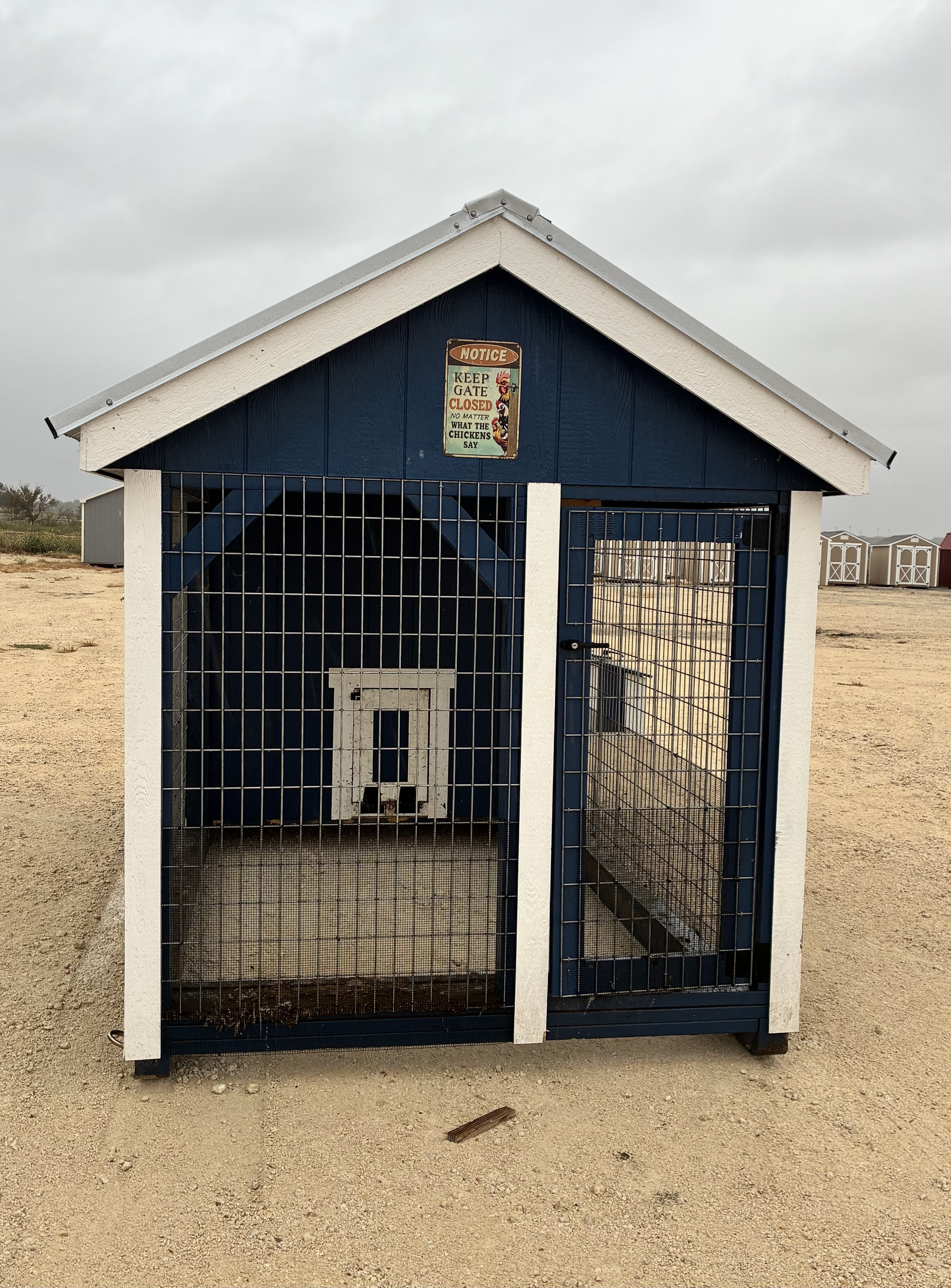 6x12 Chicken Coop #7346