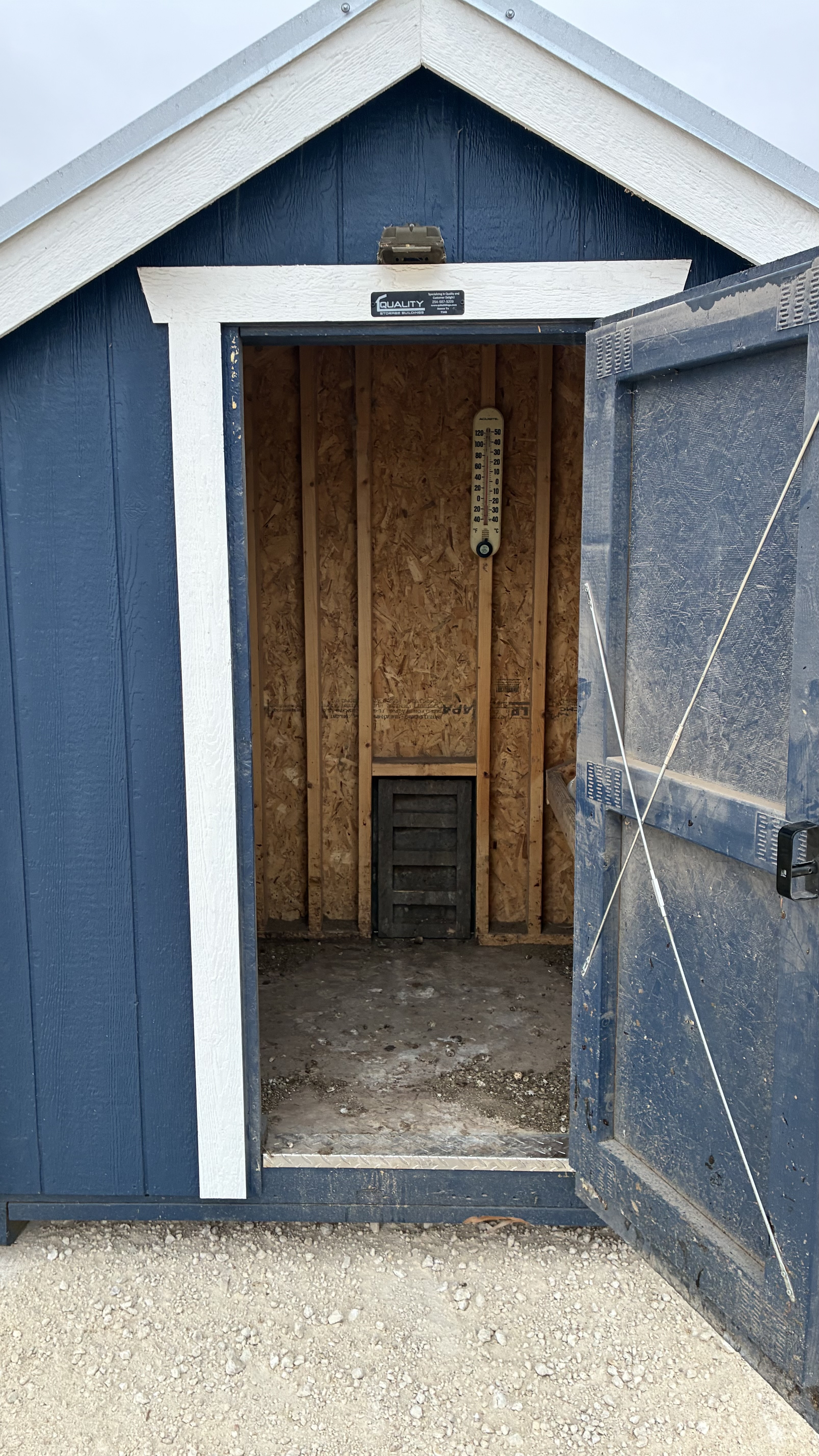 6x12 Chicken Coop #7346