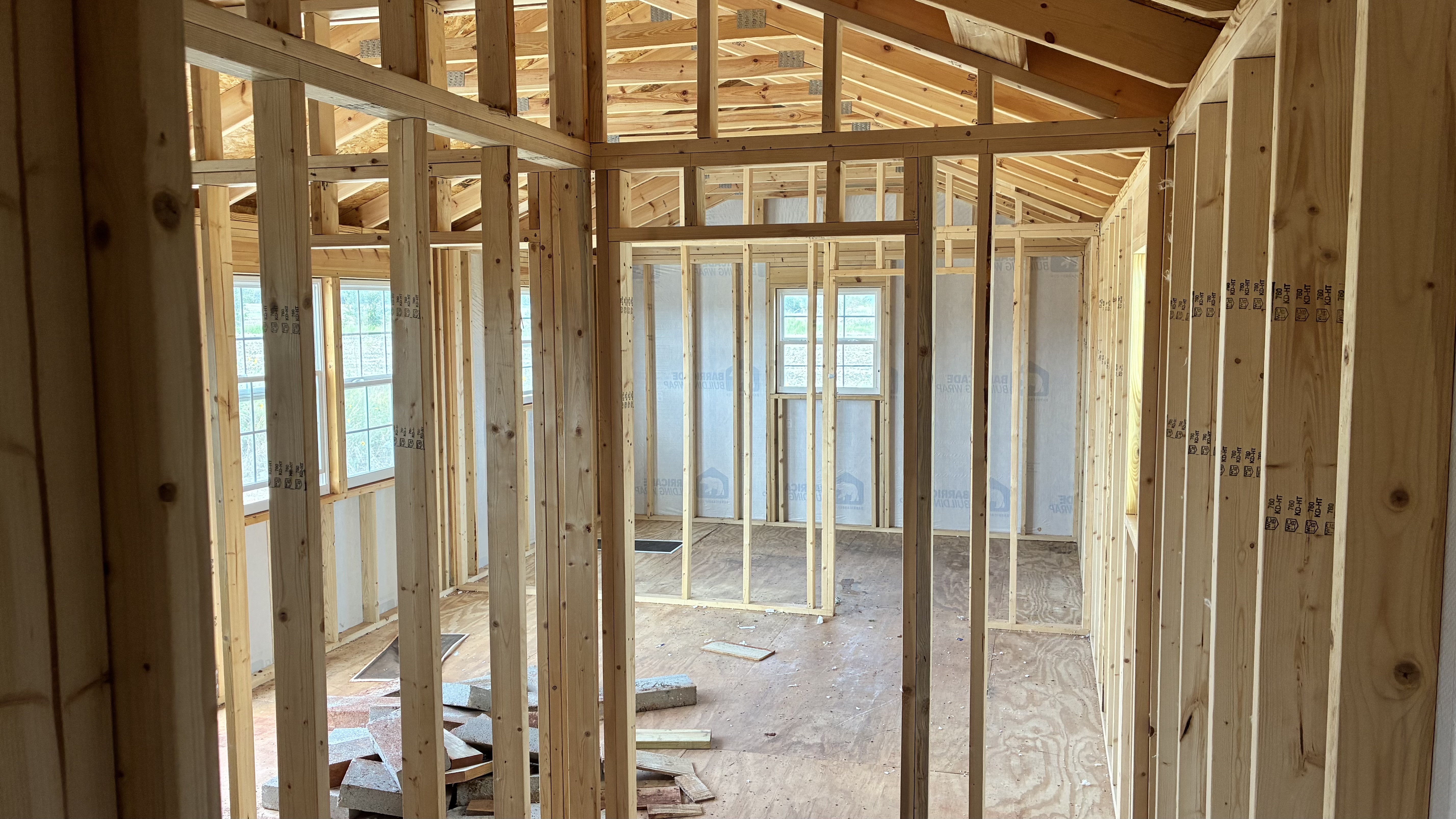 14x32 Cabin Shed #6631