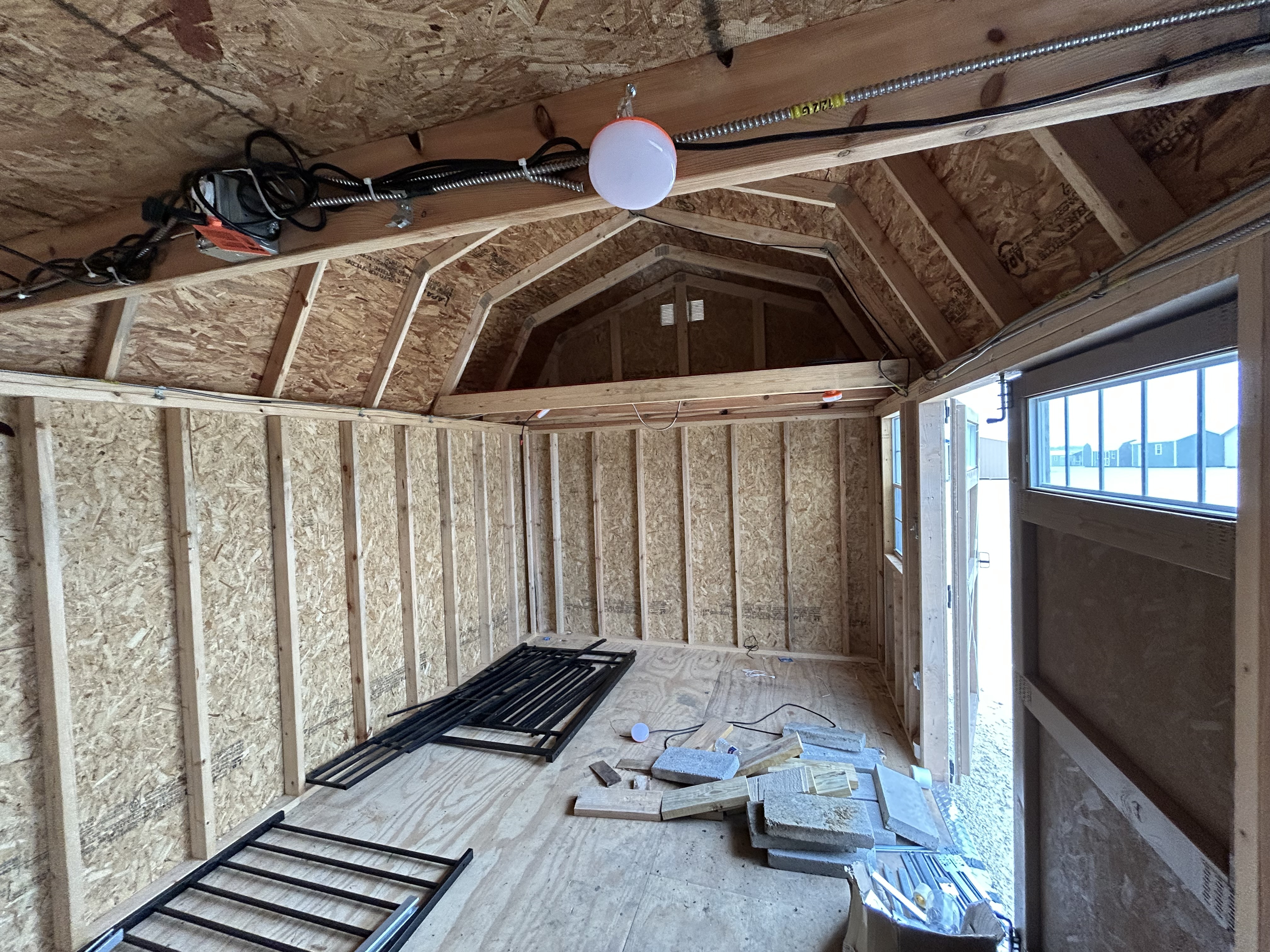 10x16 Lofted Barn #7034