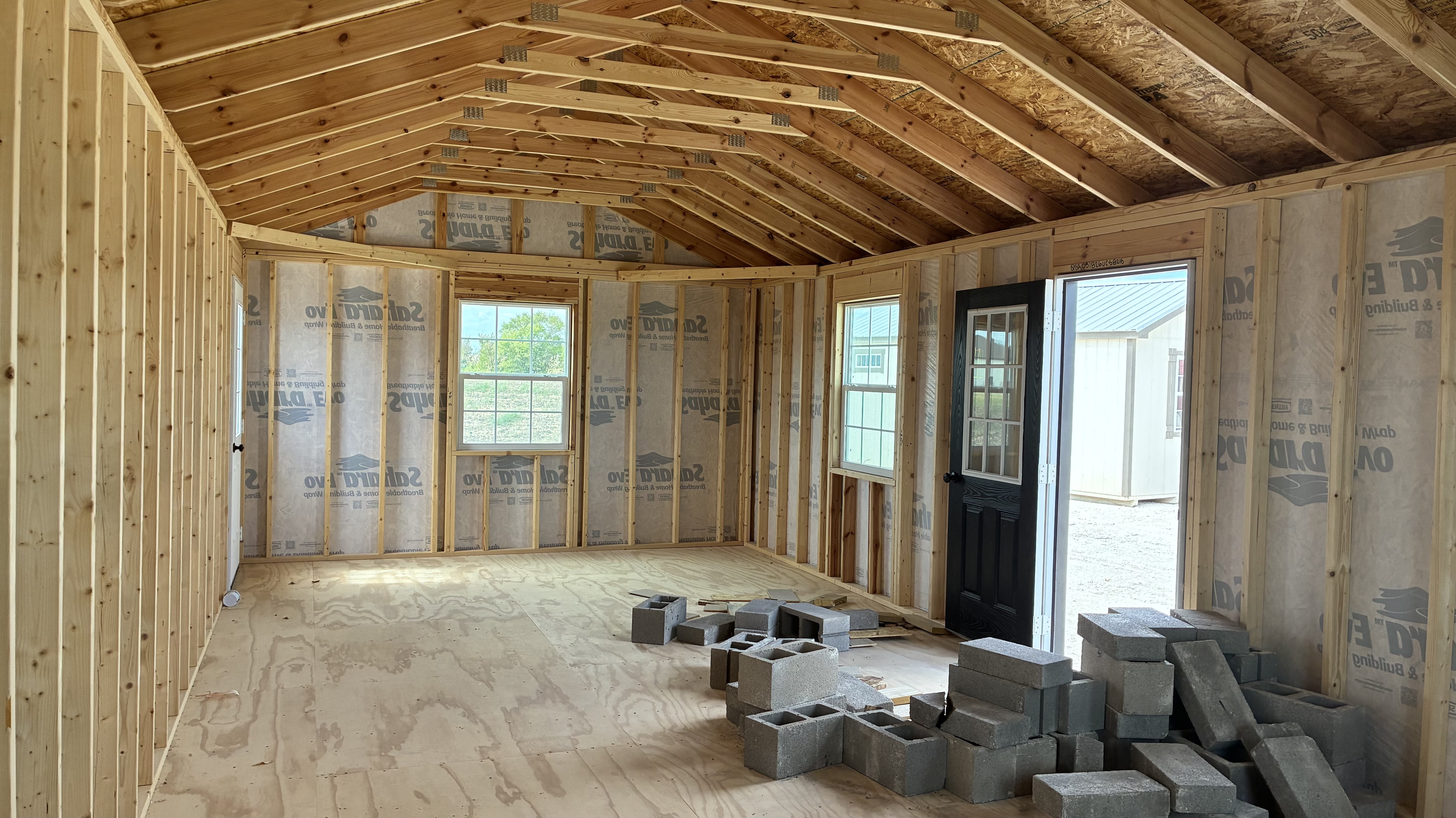 14x32 Utility Cabin Shed #8215