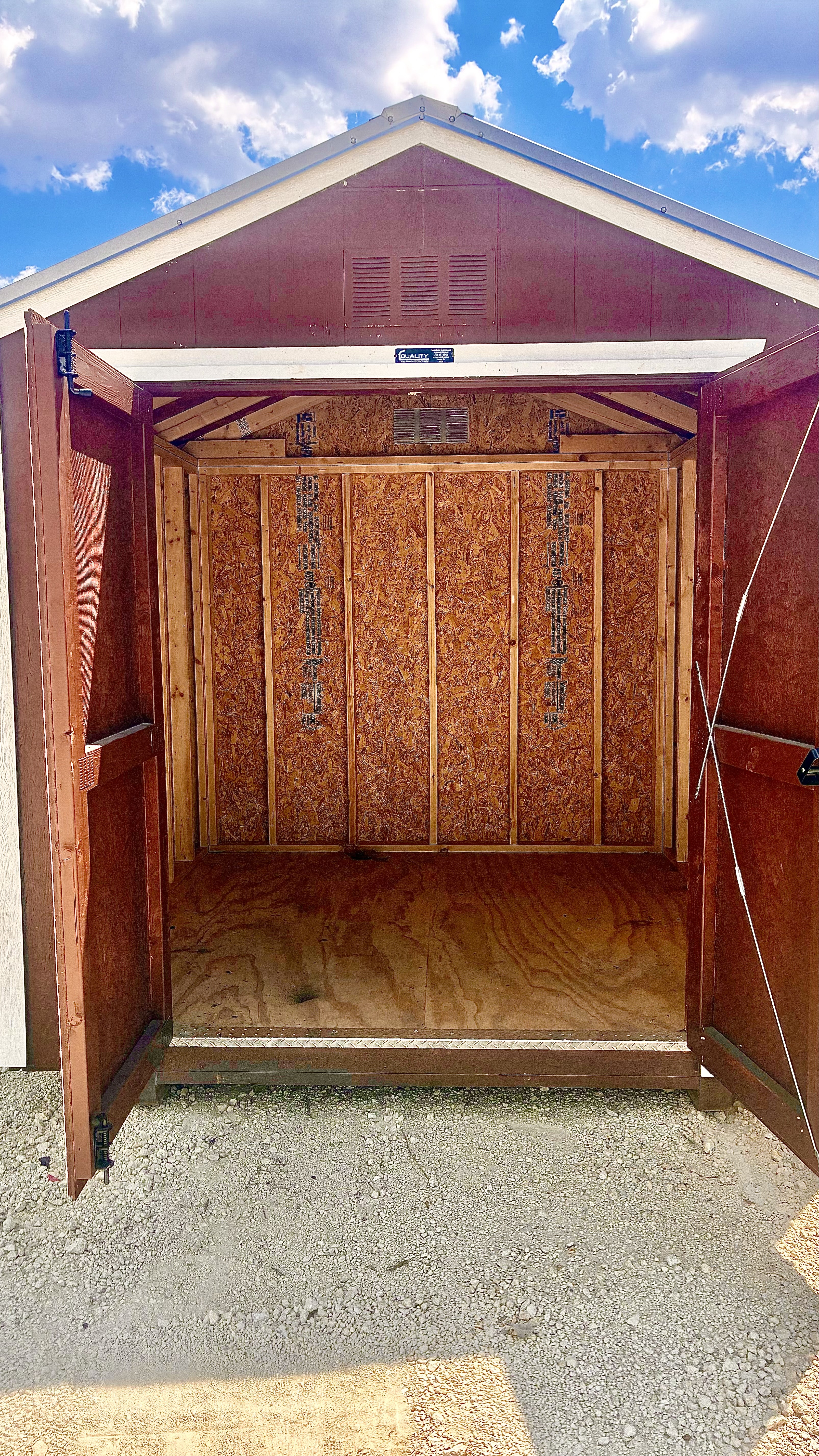 8x8 Utility Shed #6978