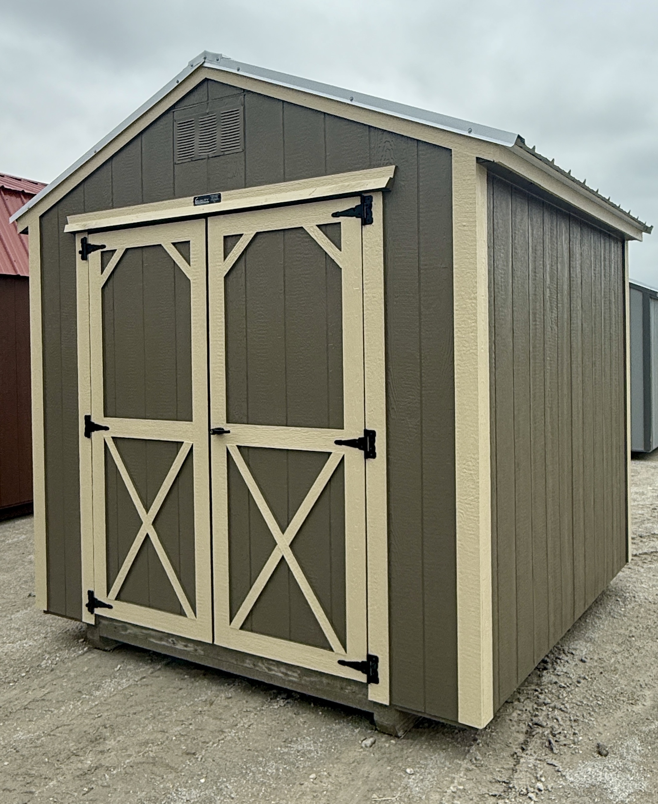 8x8 Utility Shed #6610