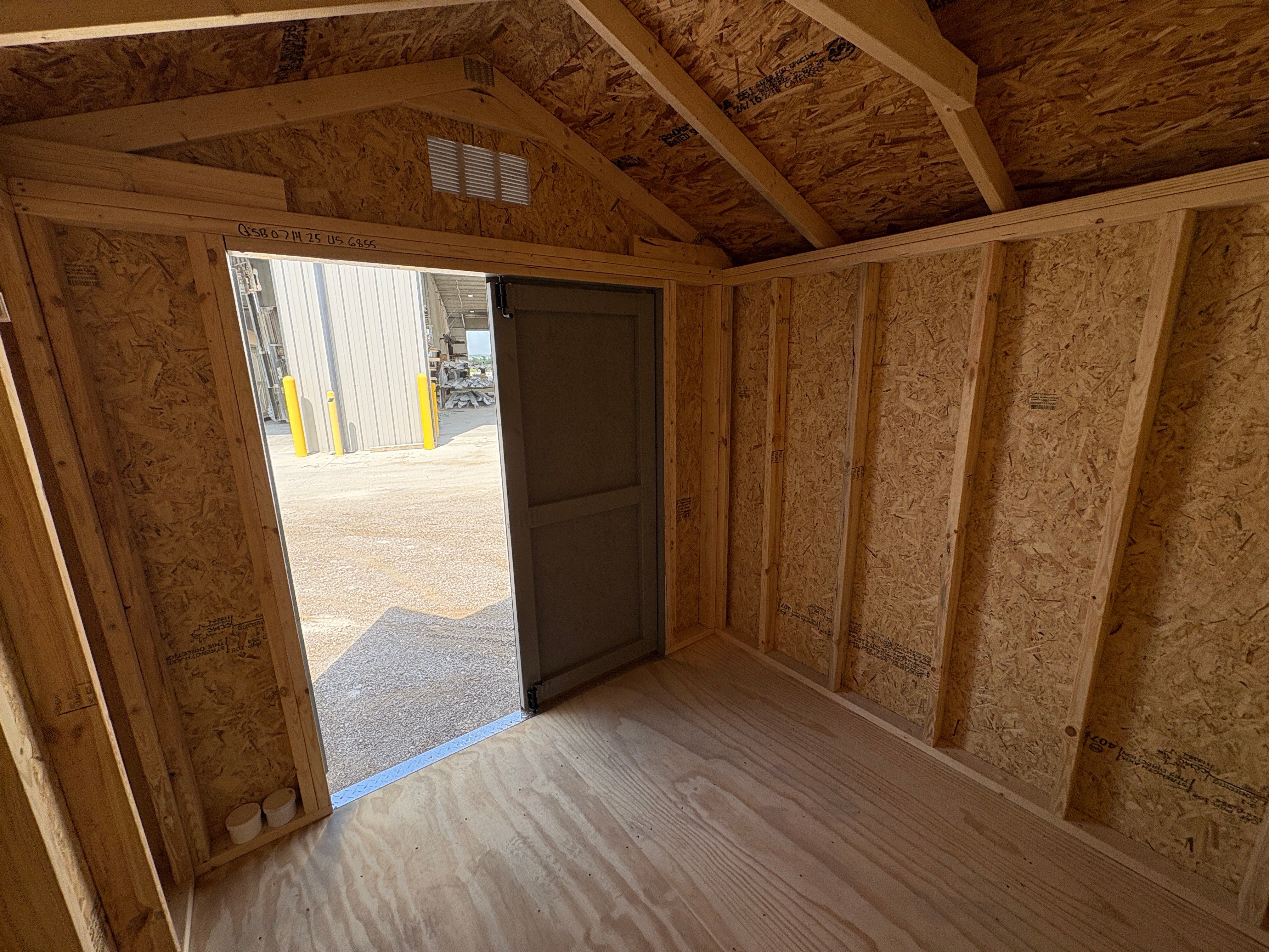 8x8 Utility Shed #6855