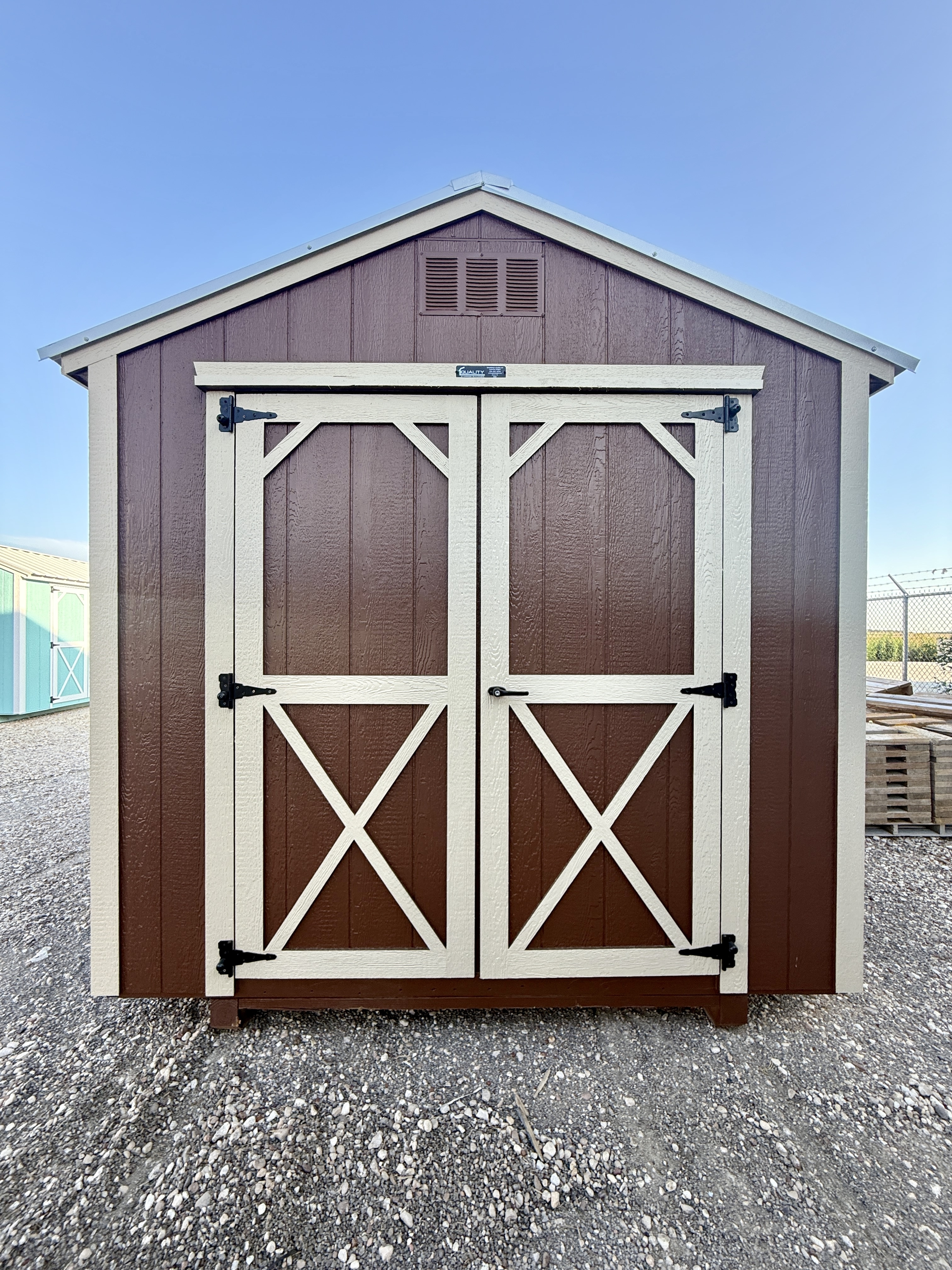 8x10 Utility Shed #6856