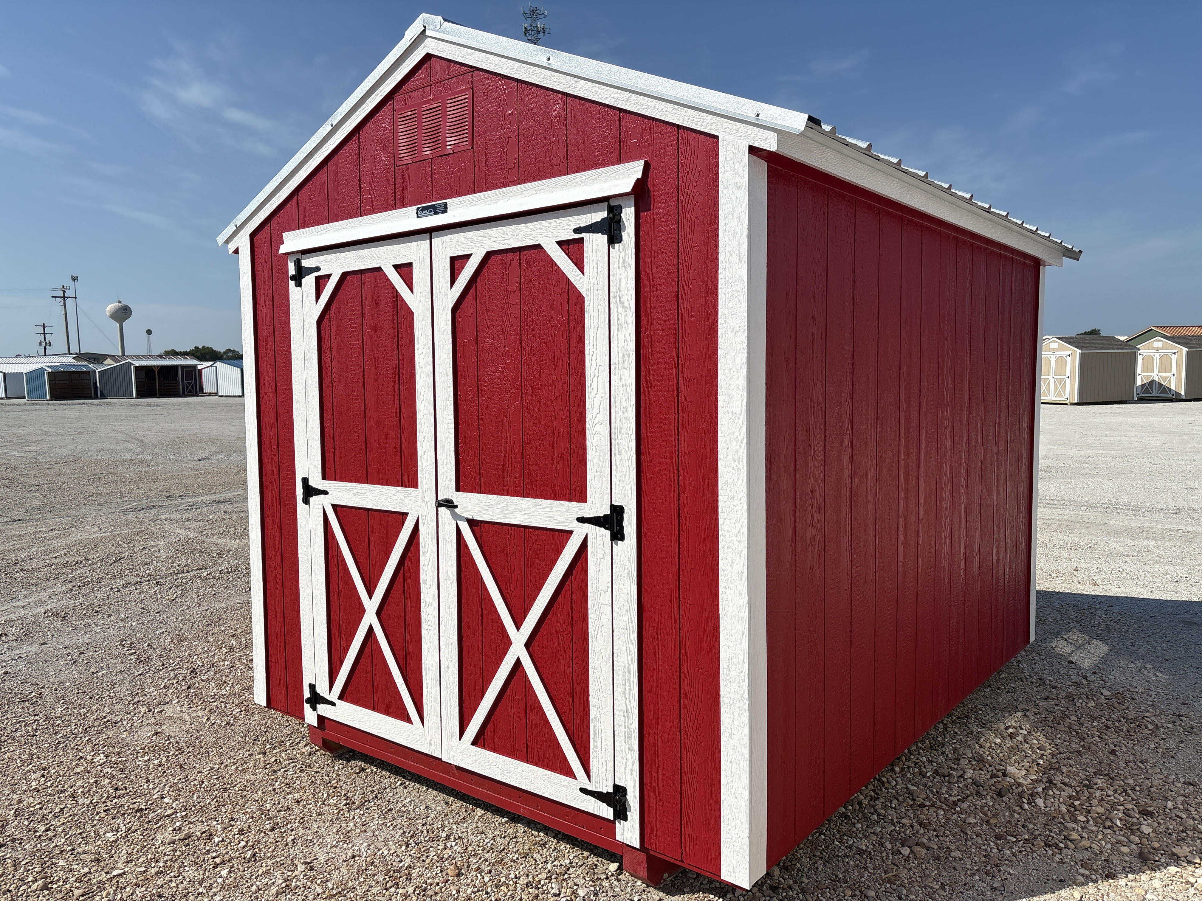 8x10 Utility Shed #6857