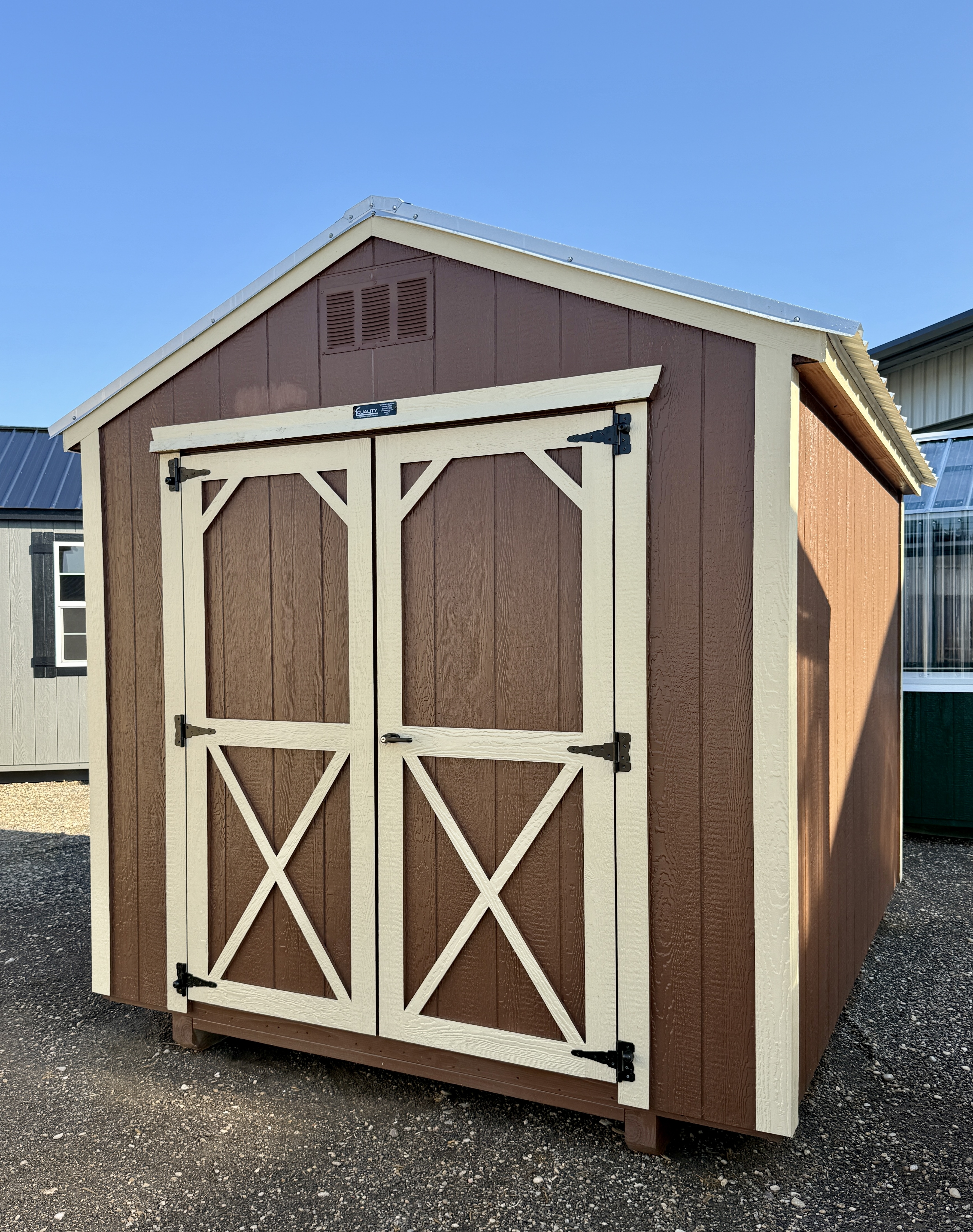 8x10 Utility Shed #6943