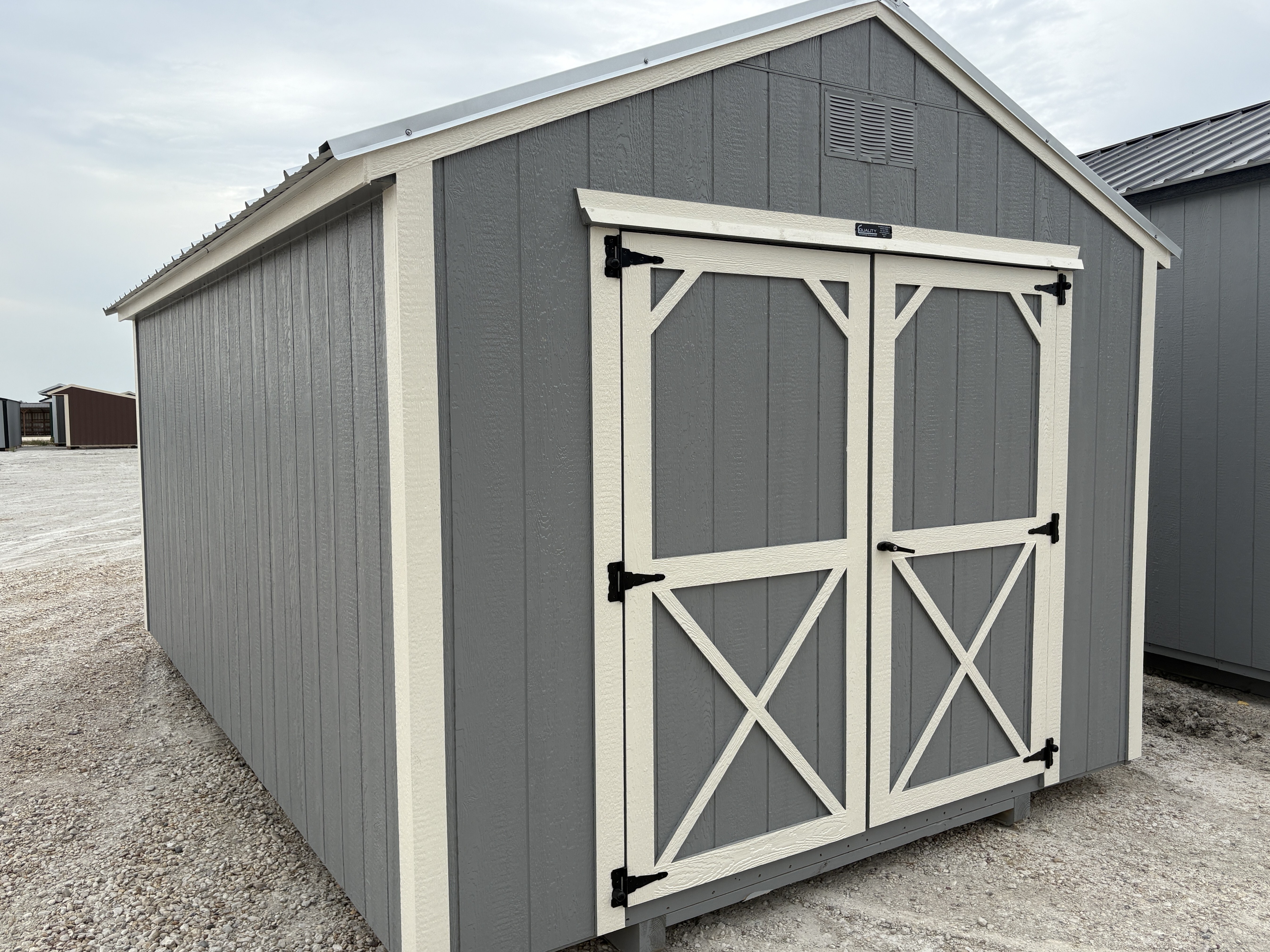10x16 Utility Shed #6977