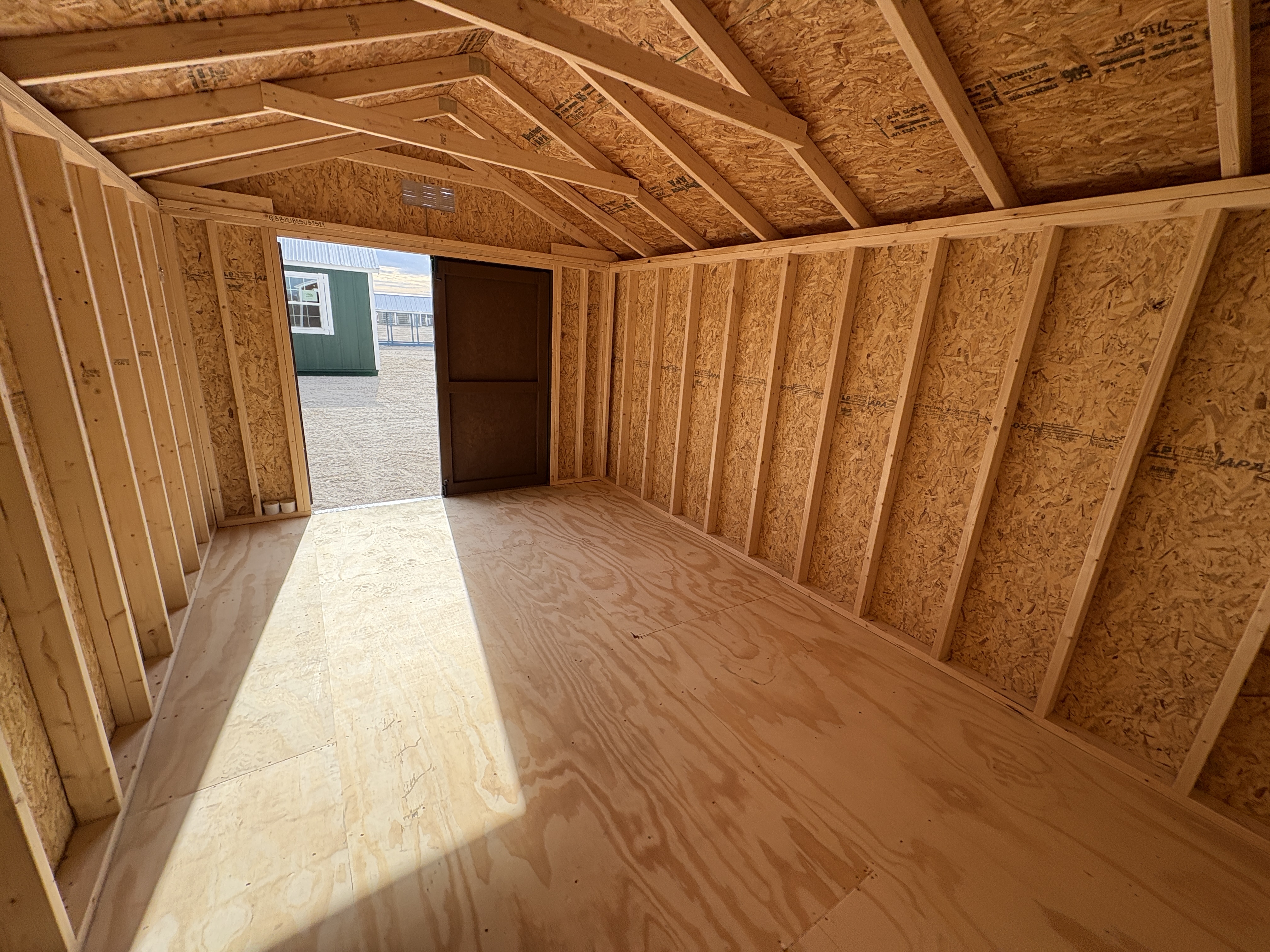 10x16 Utility Shed #7529