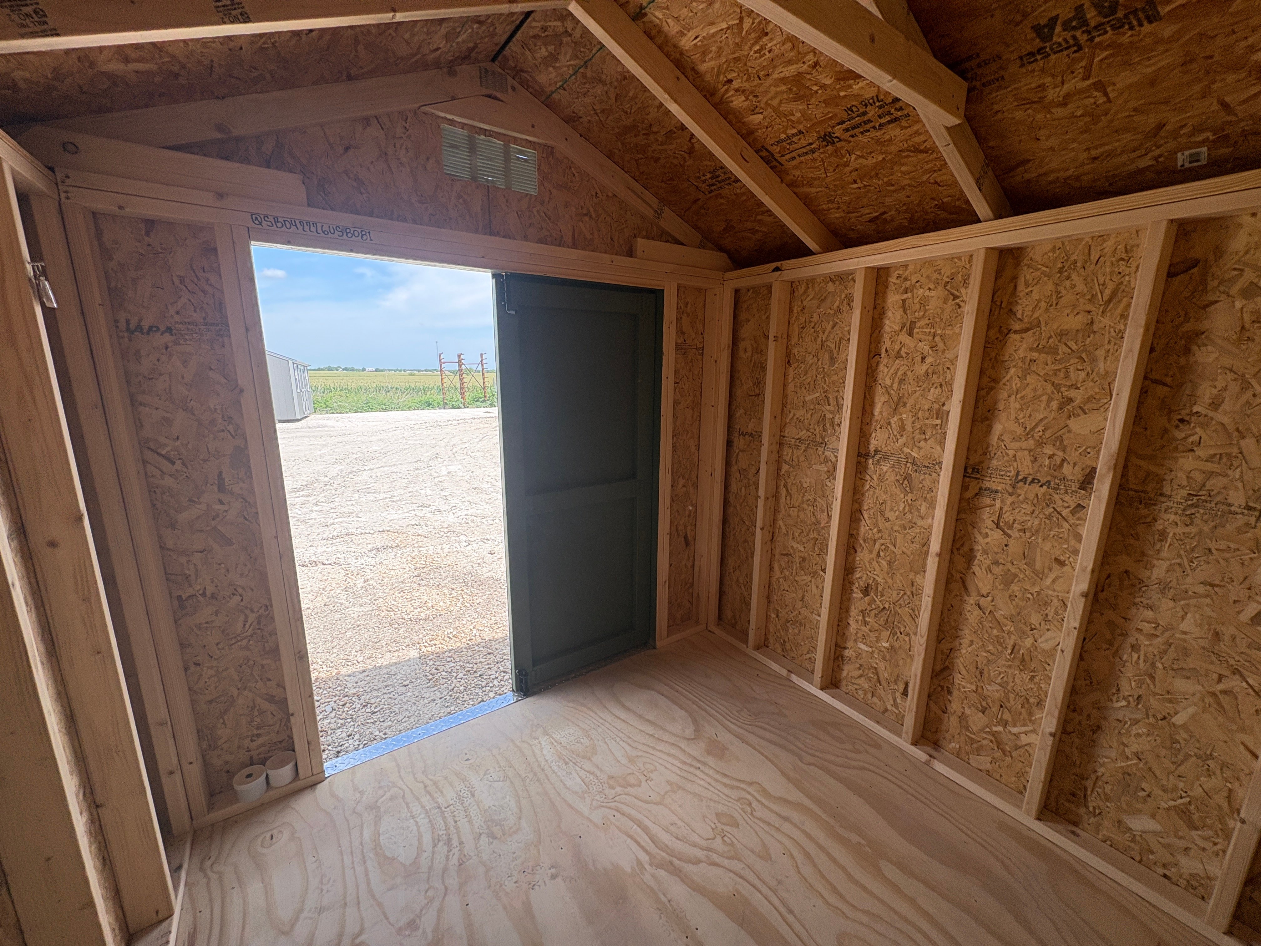 8x8 Utility Shed #8081