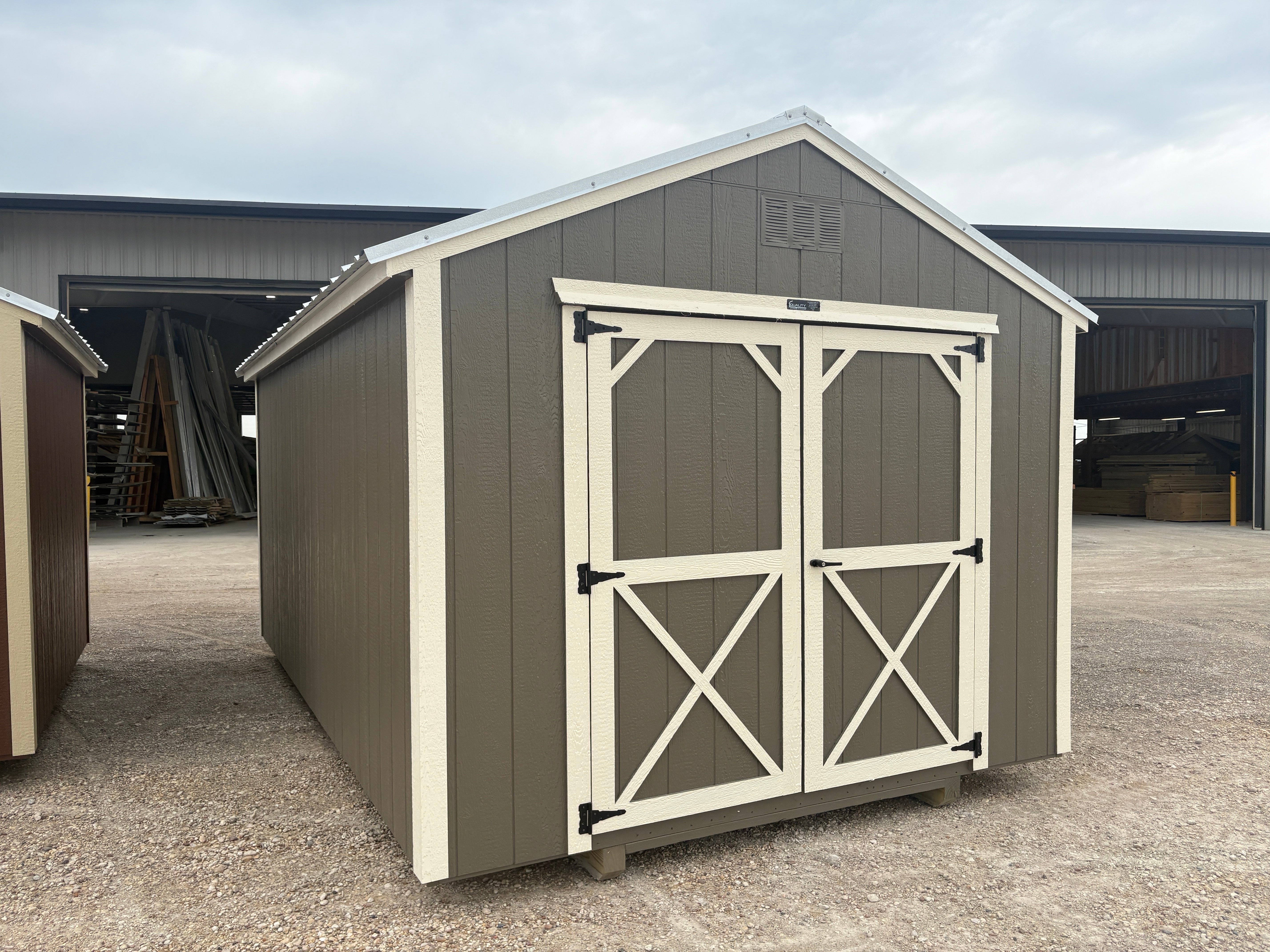 10x16 Utility Shed #8100