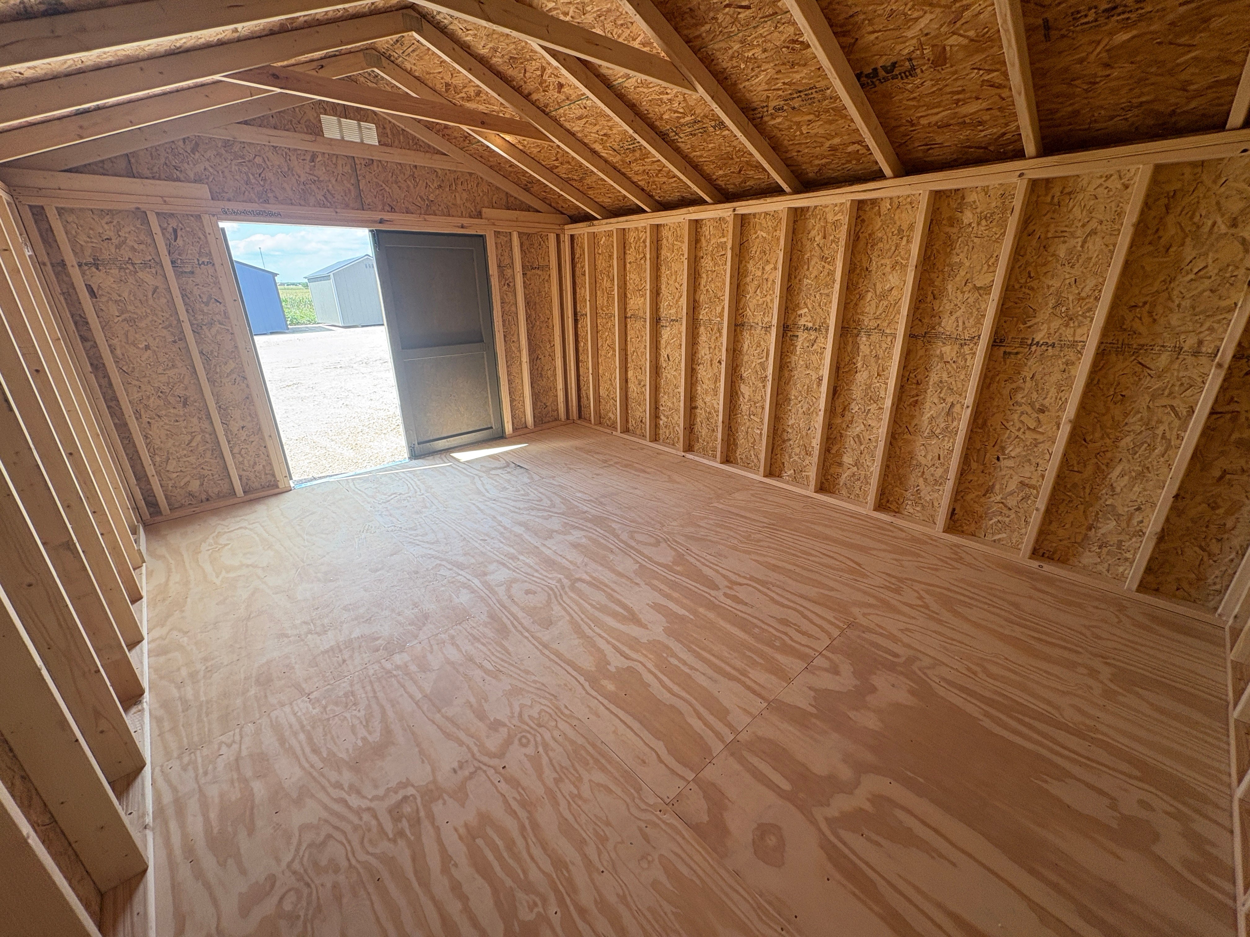 12x16 Utility Shed #8104