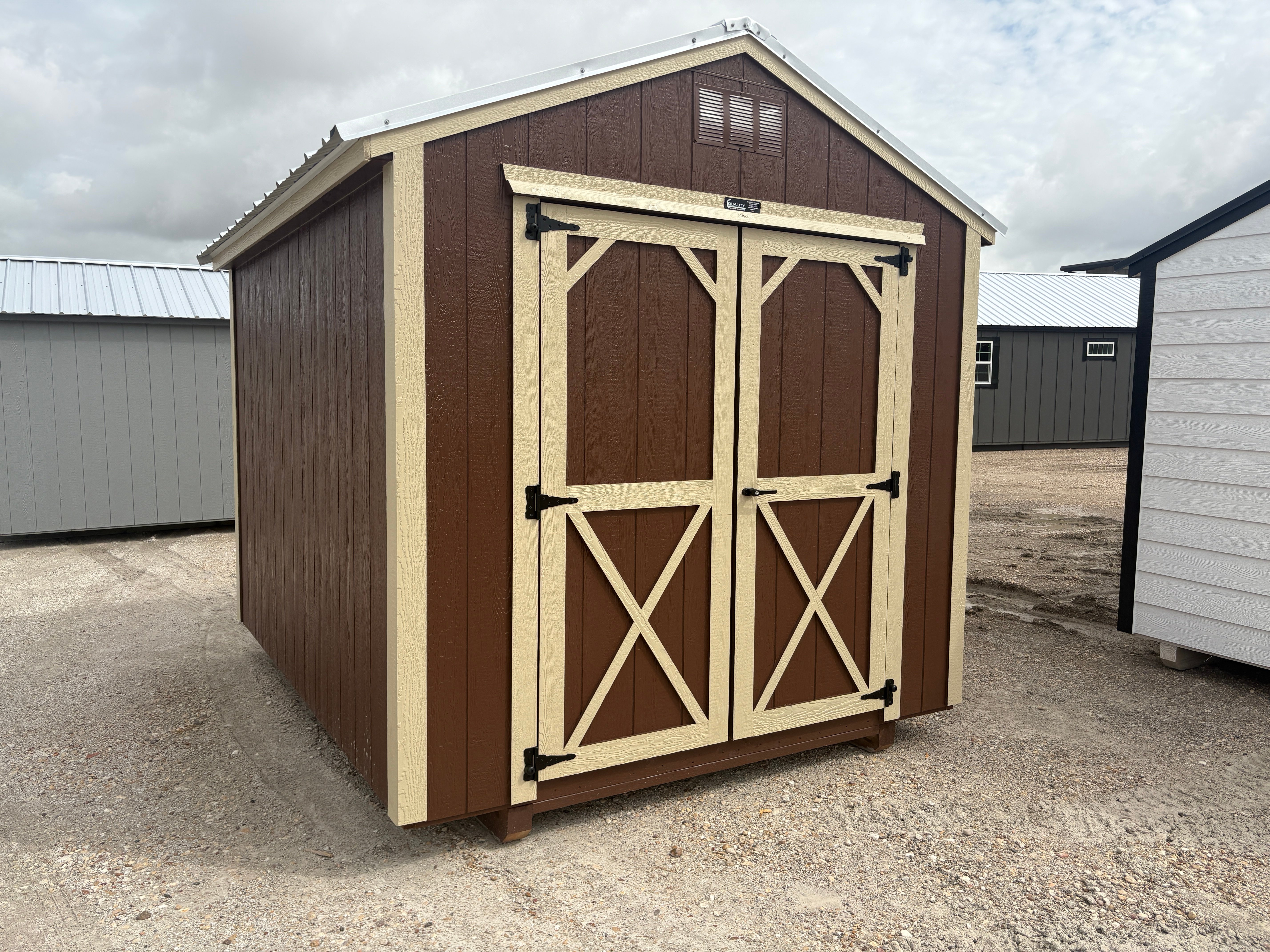 8x10 Utility Shed #8417