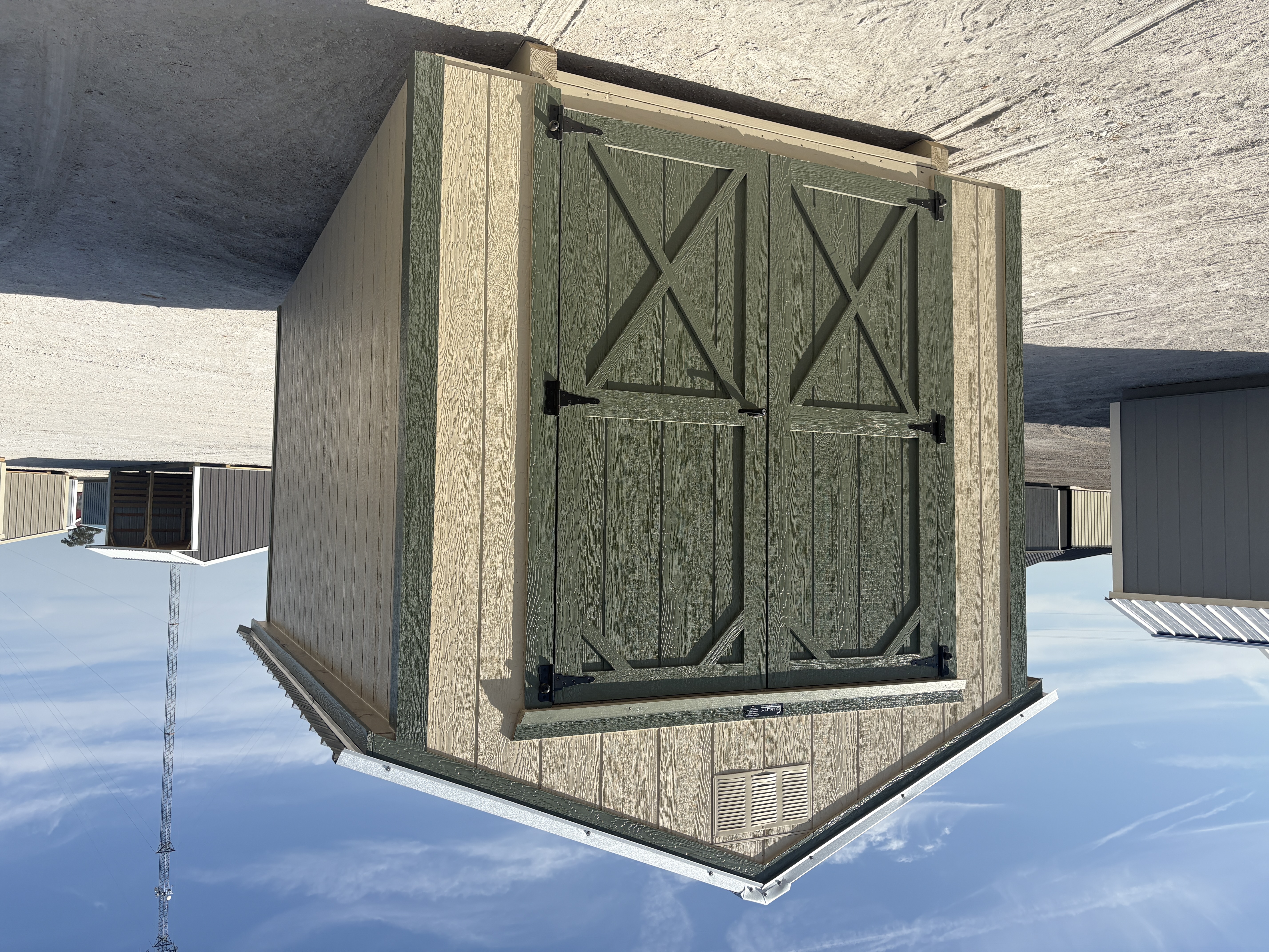 8x12 Utility Shed #8557