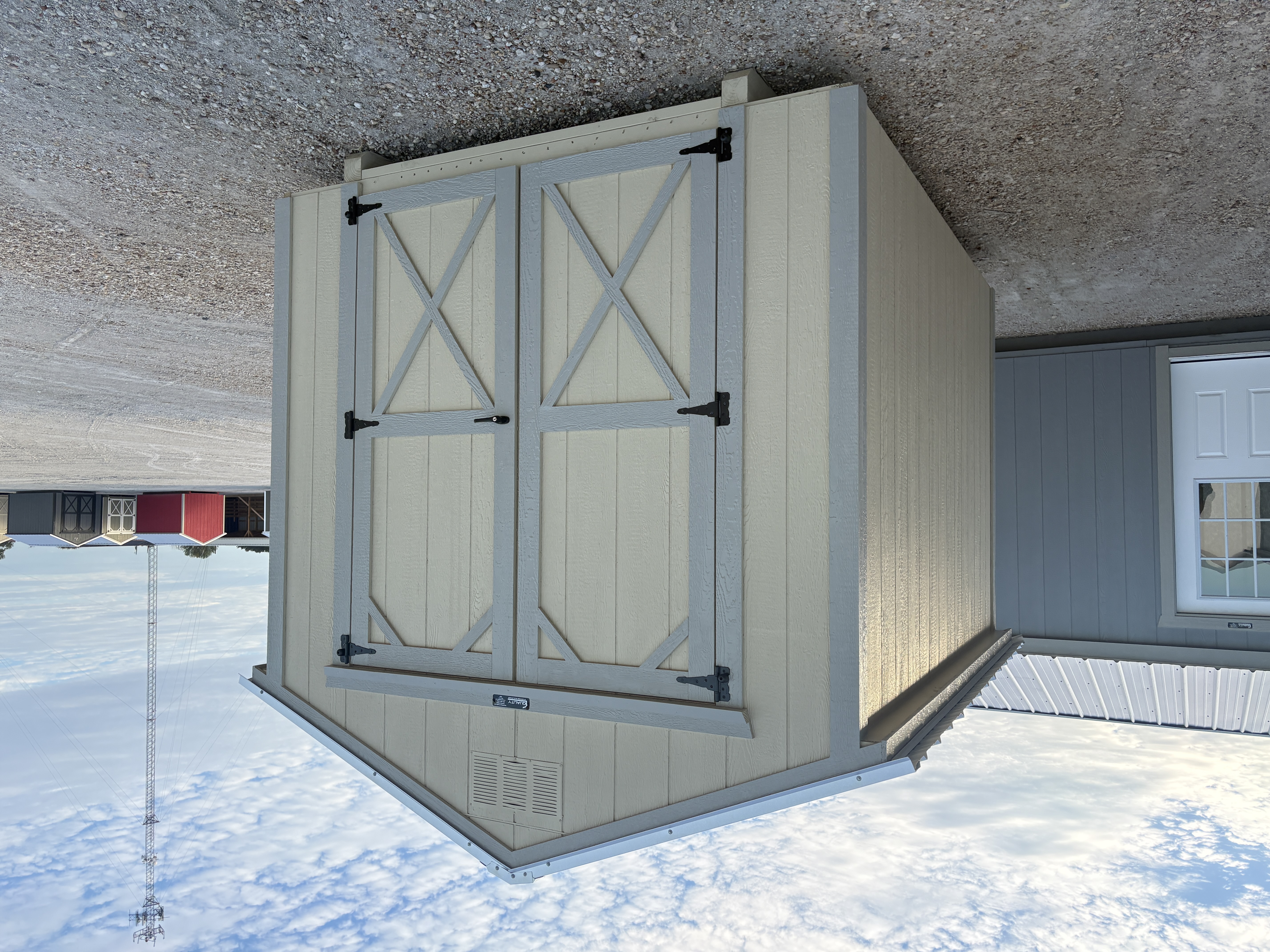 8x10 Utility Shed #8807