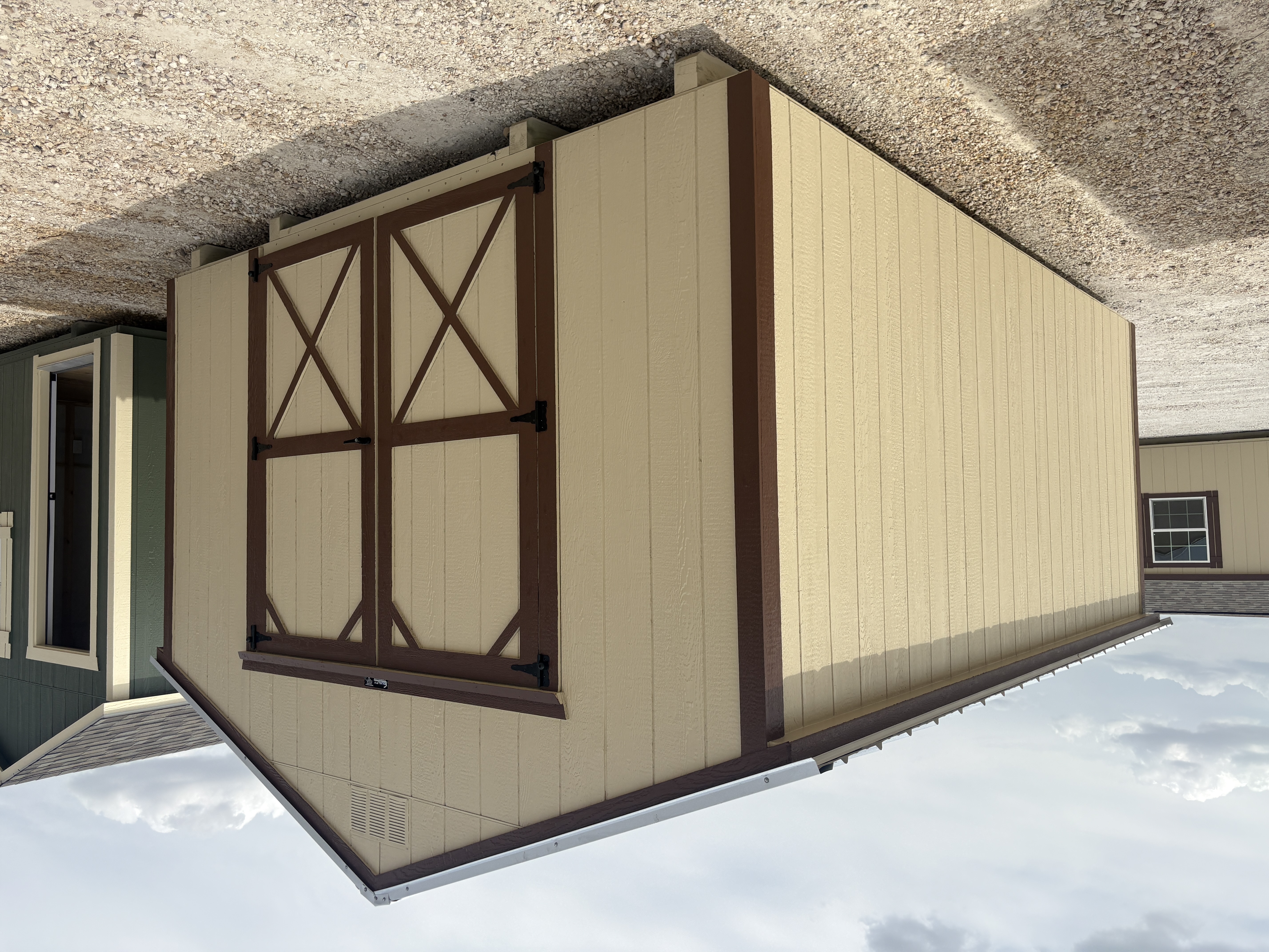 12x16 Utility Shed #8495