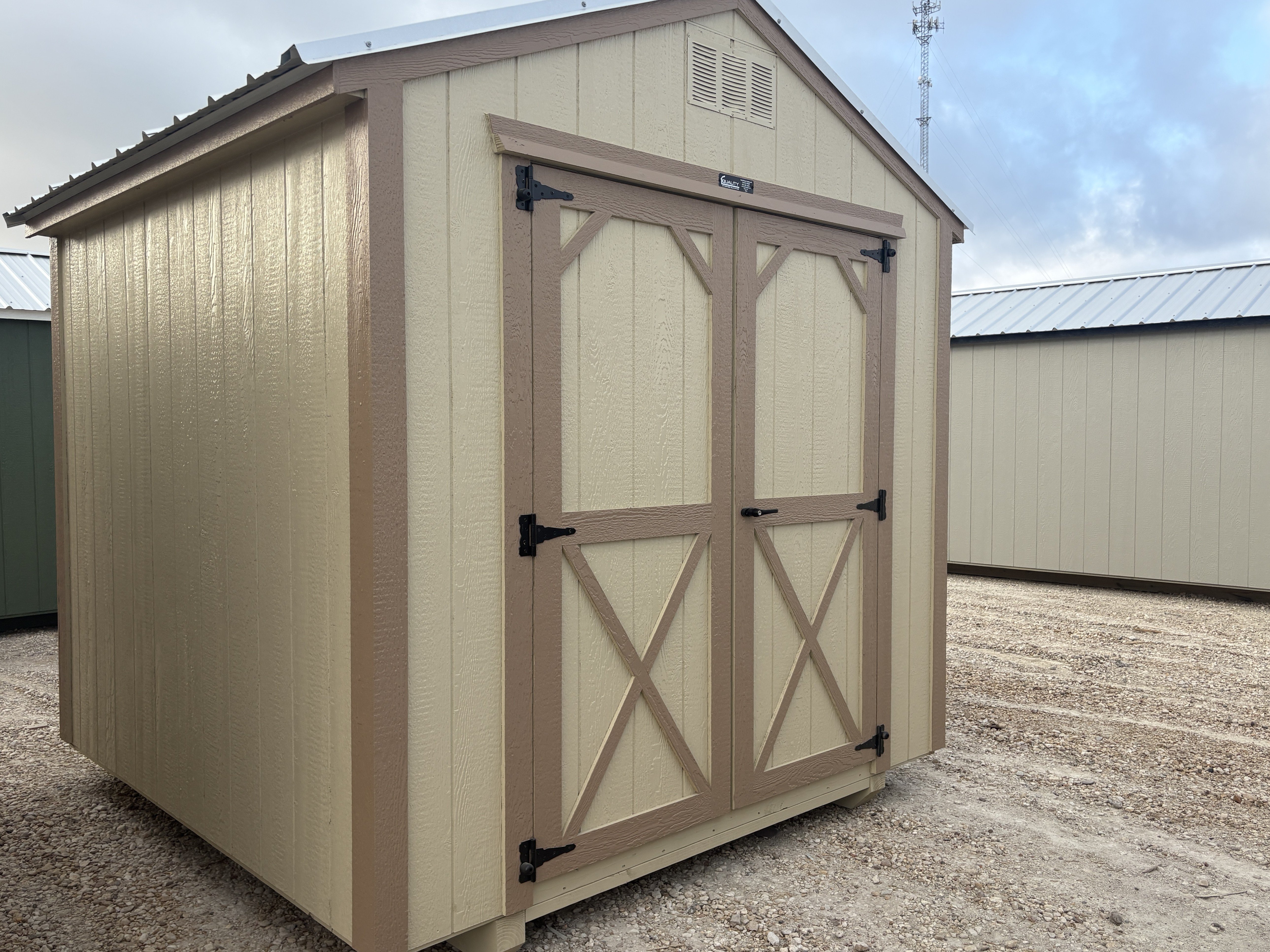 8x8 Utility Shed #8729