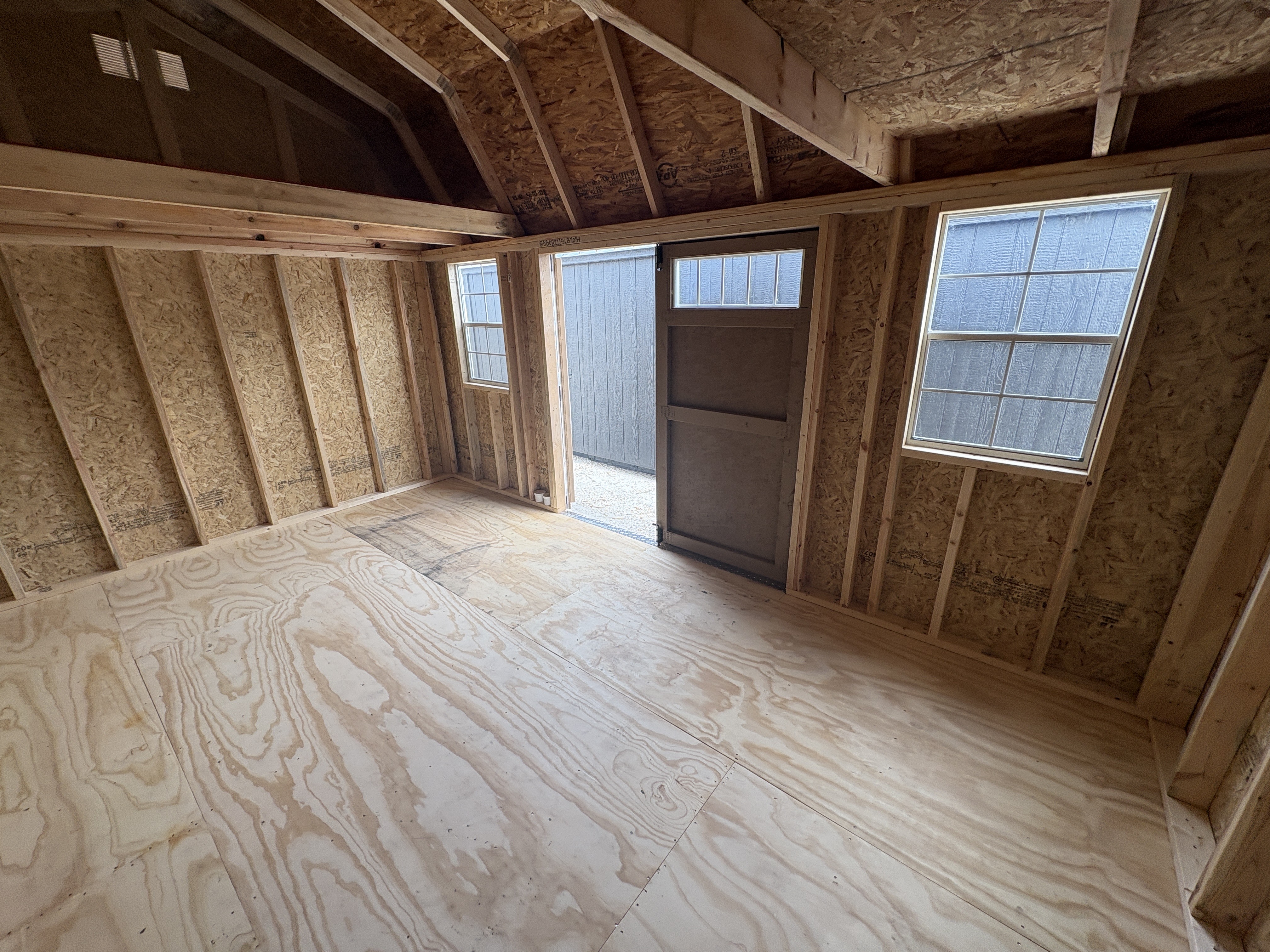 10x16 Lofted Barn #7034